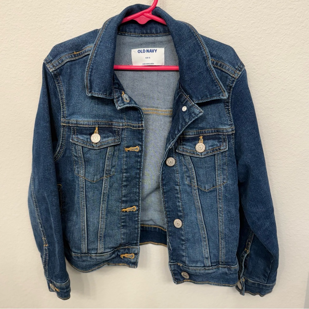 Old Navy Kids Classic Denim Jacket - Dark Blue